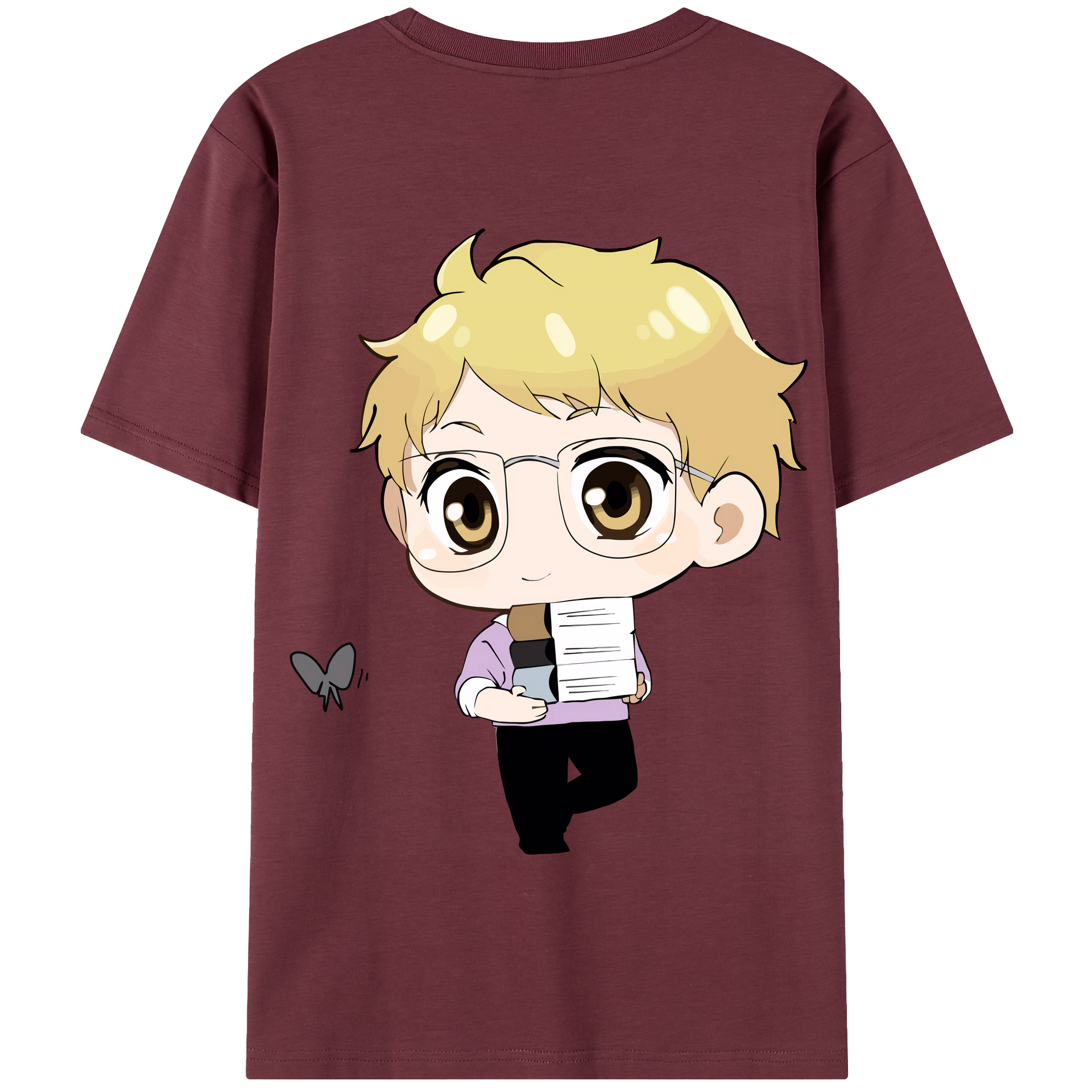 （画像用） ハイキュー!! Haikyu!! 綿100％半袖Tシャツ（背面プリント）